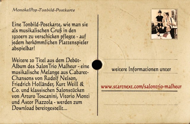 Tonbild Postkarte fb